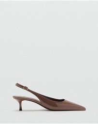 M.N.G - Kitten Heel Pointed Shoes