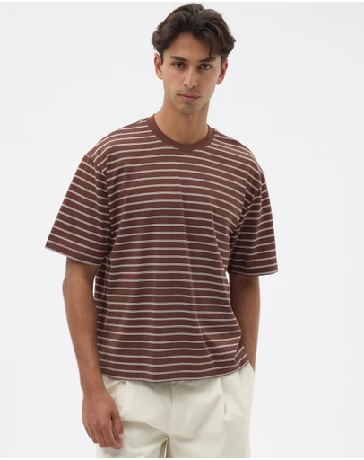 AERE - Relaxed Stripe T-Shirt