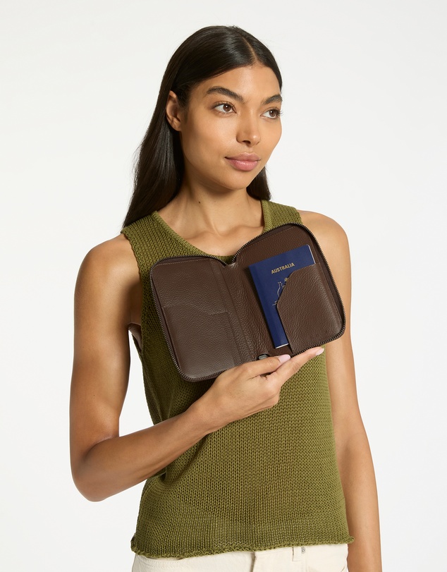 Status Anxiety - Nowhere To Be Found Travel Wallet