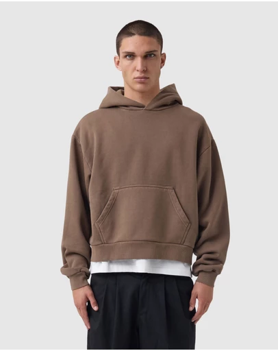 Zanerobe - Box Crop Hood GD Choc