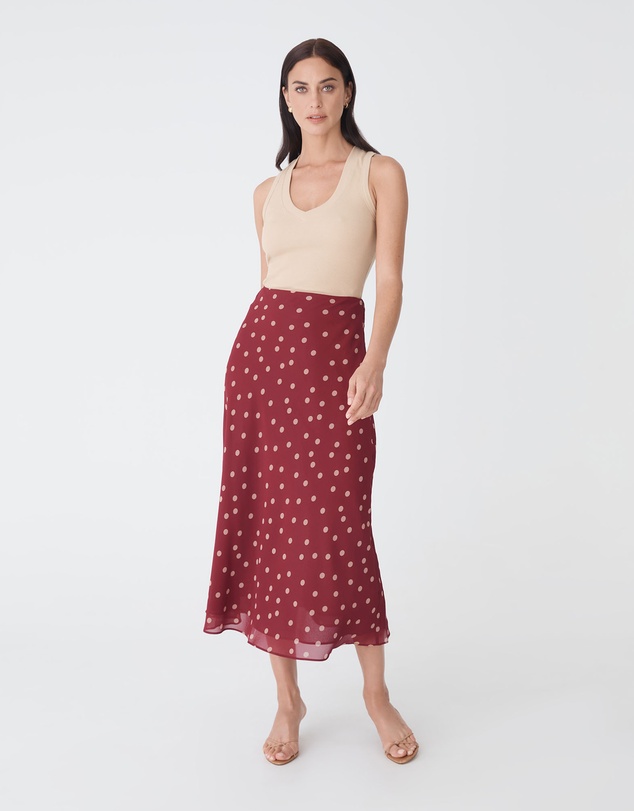 Forcast - Lottie Printed Skirt