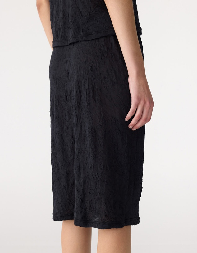 Bassike - Crinkle Jersey Skirt
