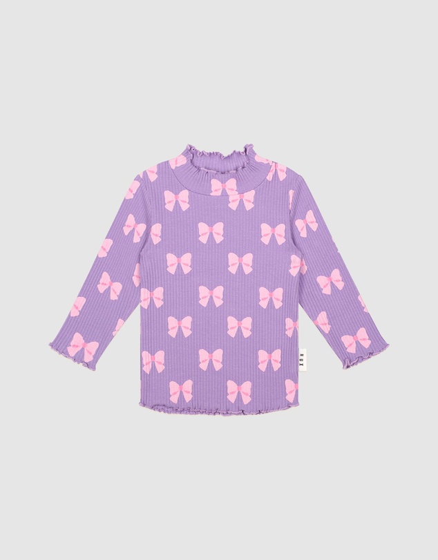 Huxbaby - Bow Rib Skivvy - ICONIC EXCLUSIVE - Babies-Kids