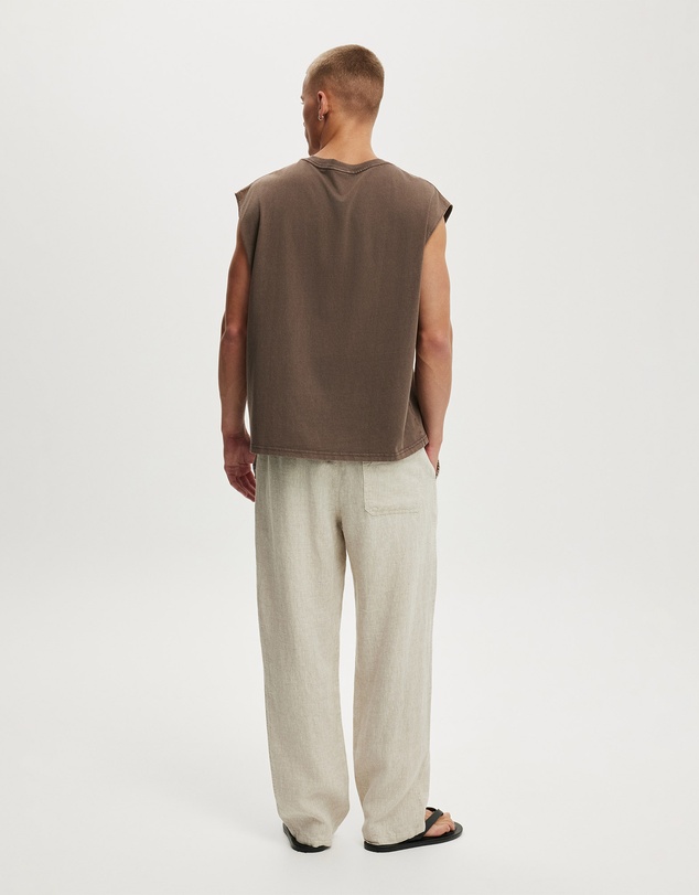 Cotton On - Baggy Linen Pant