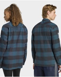 adidas Performance - All Blacks Flannel Shirt Mens