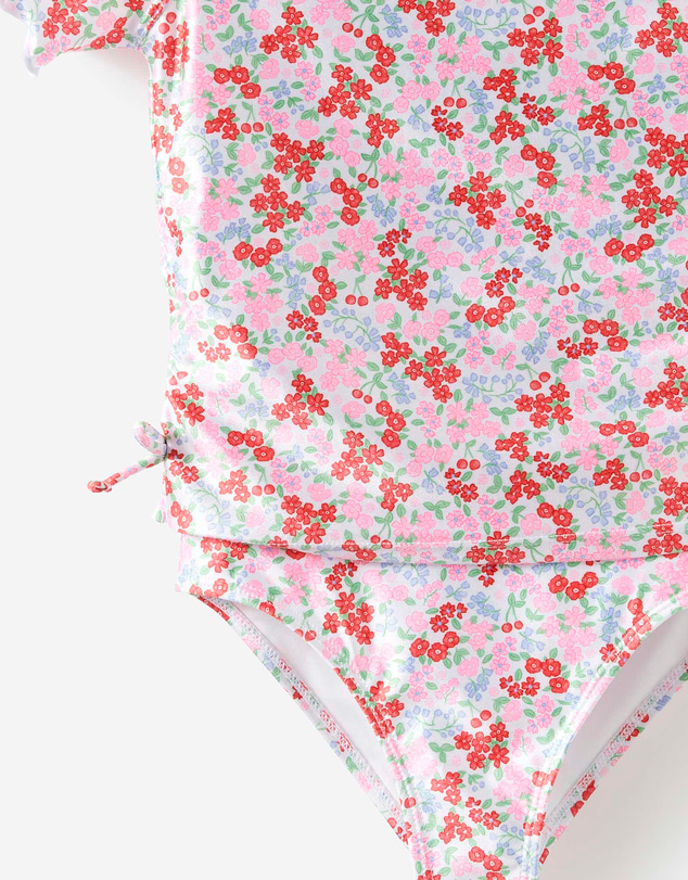Cotton On Kids - Florence S/S Rashie And Bikini Bottom Set
