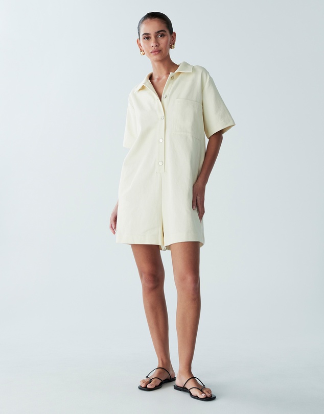 ST MRLO - Sandra Denim Playsuit