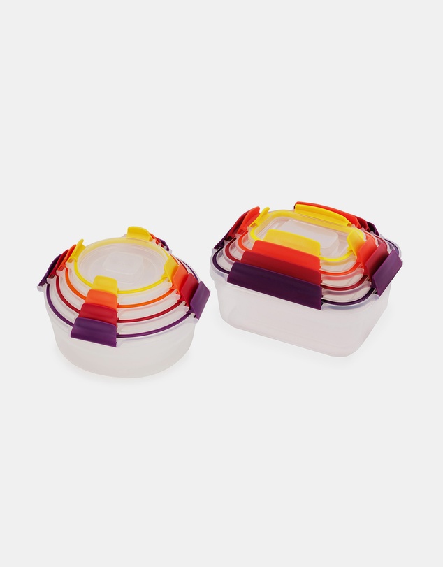 Joseph Joseph - Nest™ Lock 8-piece Multi-size Storage Container Set (Multicolour)