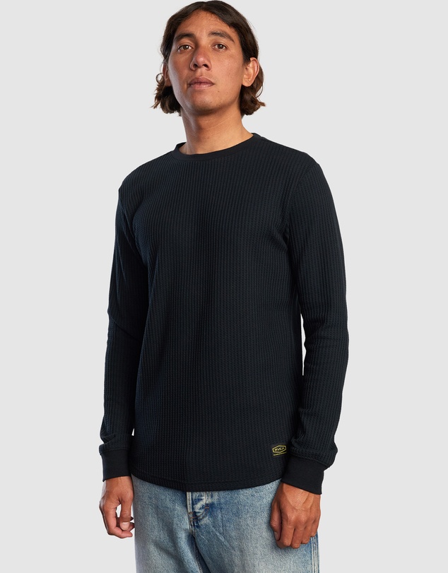 RVCA - Day Shift Long Sleeve Thermal Shirt