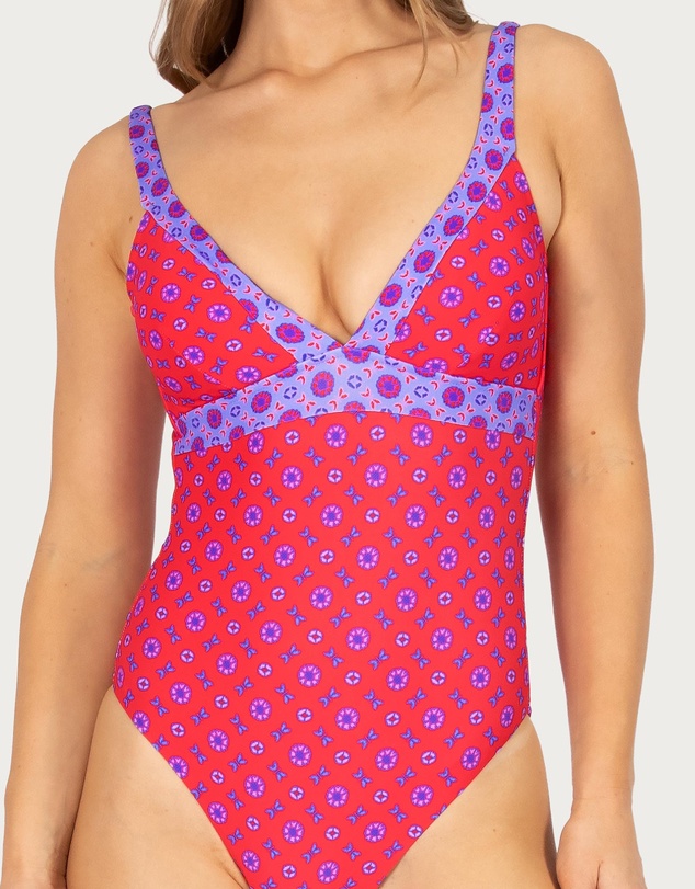 Baku Swimwear - Kasbah Multi Fit Longline One Piece Swimsuit