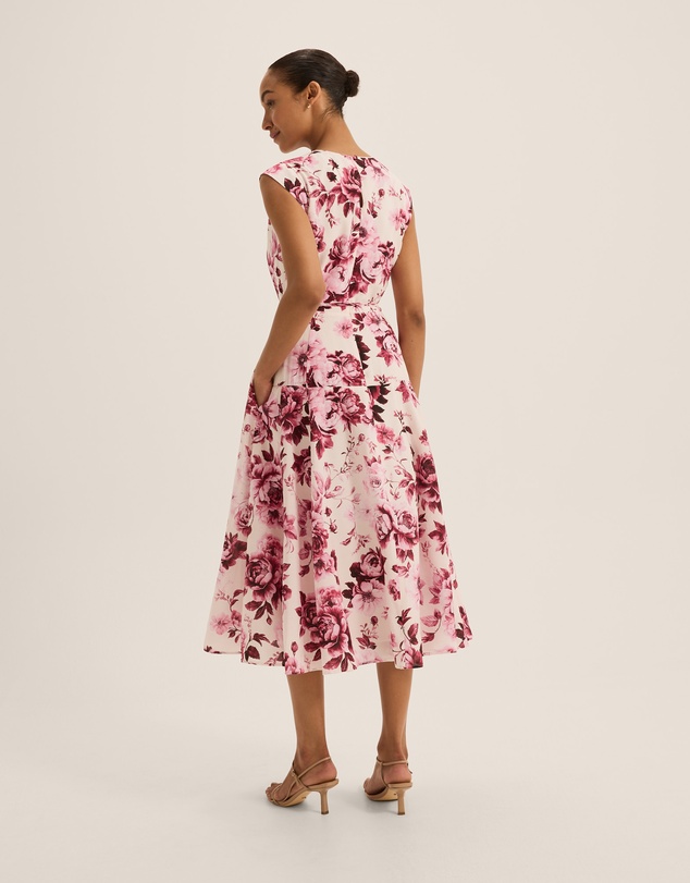 Review - Edie Floral Midi Dress