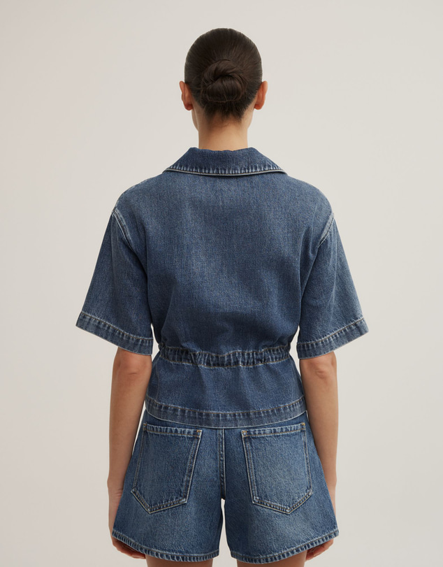 Witchery - Bow Denim Shirt