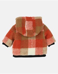 Fox & Finch - Mr Fox Sherpa Check Jacket - Babies