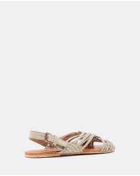 Just Because - Ohana Leather Huarache Sandals