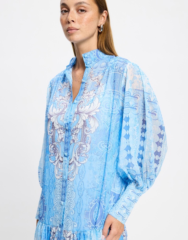 Mossée - Zinnia Sheer Maxi Dress