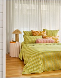 Mosey Me - Citrus Seersucker Quilt Cover