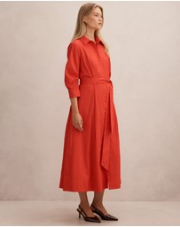 Forever New - Sally Cotton Shirt Midi Dress