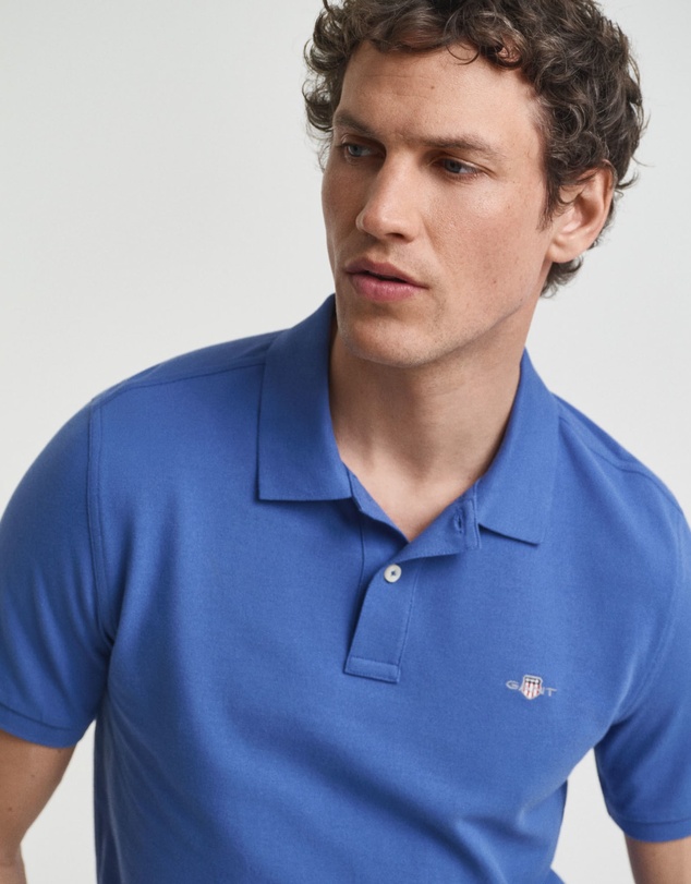 Gant - Regular Fit Shield Piqué Polo Shirt