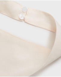 M.N.G - Valentin Halter-Neck Linen Dress