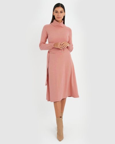 Gianni A-Line Knit Dress