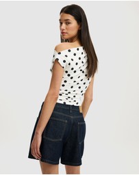 Cotton On - High 90s Denim Shorts