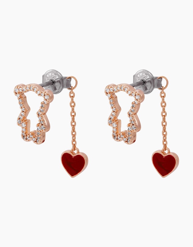Emporio Armani - Rose Gold Tone Earring
