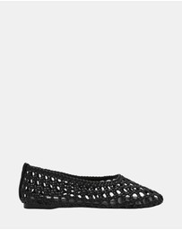 Steve Madden - Rena Black Flats
