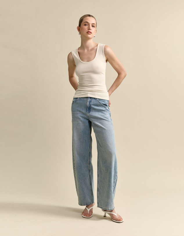 MVN - Soft Scoop Neck Top