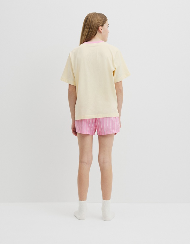 Country Road - Teen Australian Cotton Short Sleeve Stripe Sleep Set