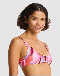 Sea Level Australia - Neon Wave Tie Back Bralette