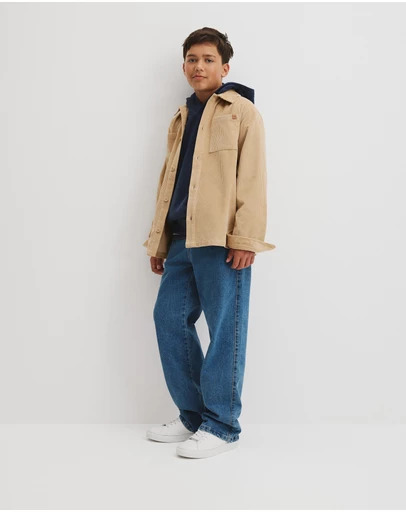 Country Road - Teen Cord Shacket