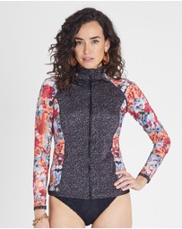 Aqua Blu Australia - Gardenia Hayley Rash Guard