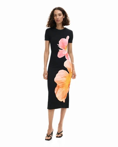 Desigual - Long floral dress