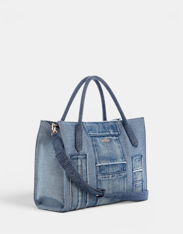 GUESS - Jodi Utility Denim Tote Bag
