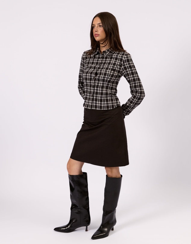 Style Addict - Margot Check Shirt