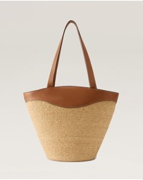 Helen Kaminski - Nadee Raffia Braid Tote