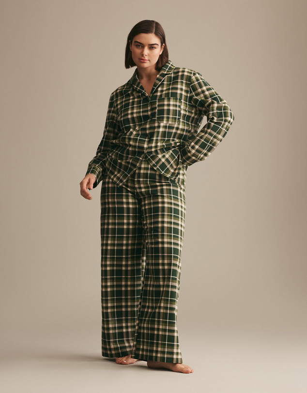 Resting - Double Brushed Flannelette Lennox Pant