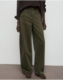 M.N.G - Low-Rise Barrel Jeans