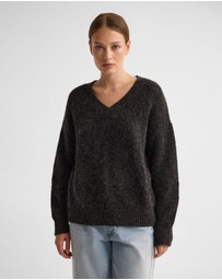 Oxford - Bridgette Alpaca Blend V-Neck
