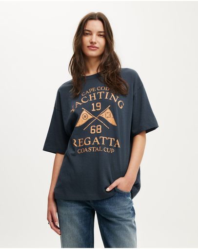 CAPE COD YACHTING  INK NAVY