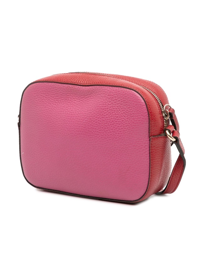 Pre-Loved by Azura Reborn - Pre-Loved Small Bicolor Leather Soho Disco Crossbody