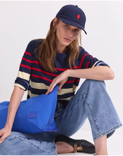Sportscraft - Multi Stripe Half Sleeve Mercerised Tee