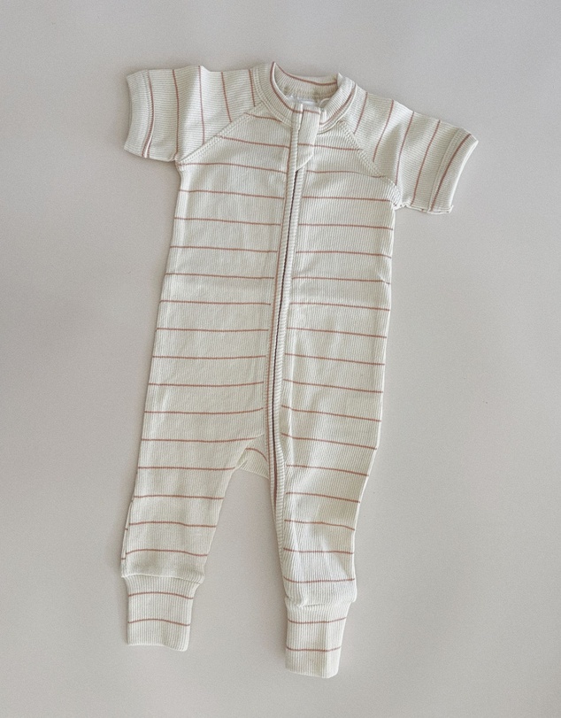 Susukoshi - Zip Suit Short Sleeves With Pants