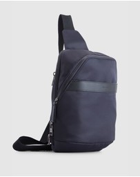 Evity - Finn Nylon/Leather Trim Sling Bag