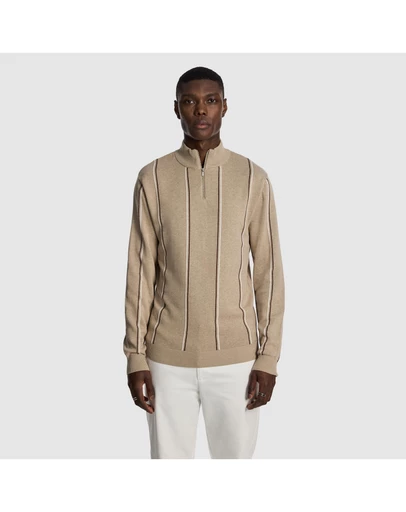 yd. - Jaxon 1/4 Zip Knit Jumper