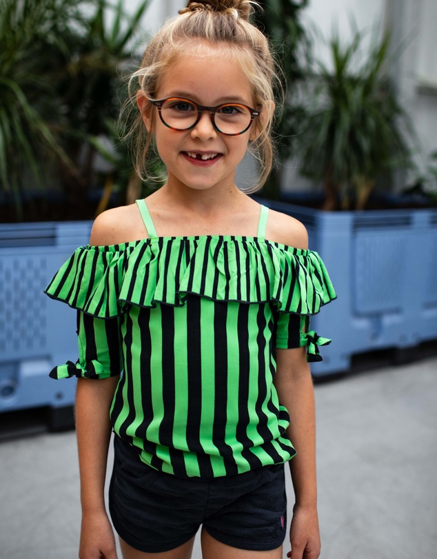 Quapi - Faylena Off Shoulder Top - Kids-Teens