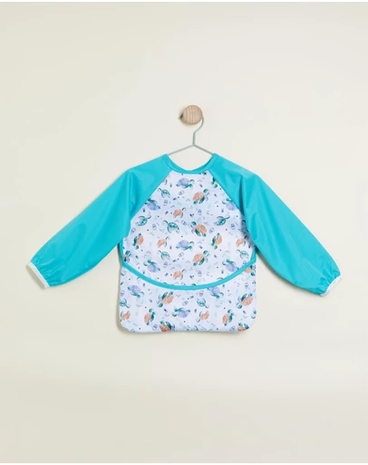 itti bitti - Sleeved Bib Smocks - Crush