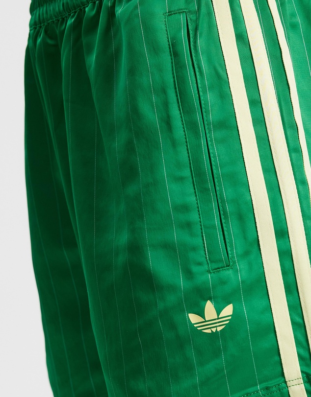 adidas Originals - Pinstripe Satin Shorts