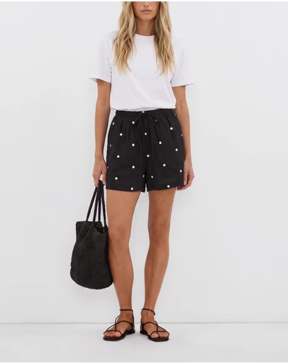 Atmos&Here - Hailey Relaxed Polkadot Shorts