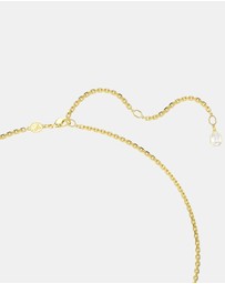 Swarovski - Millenia Pendant, Octagon Cut, Caramel, Gold-tone-Plated